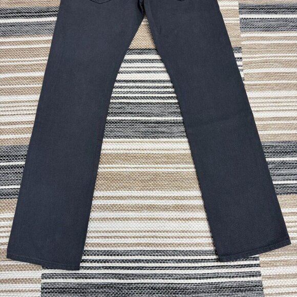 Mother Denim Snacks The Down Low Sweet Tooth Skimp Straight Faded Black Jeans 25 - Picture 8 of 16